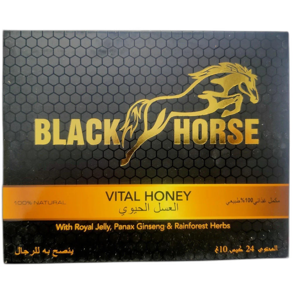 Black Horse honey 24 sachets