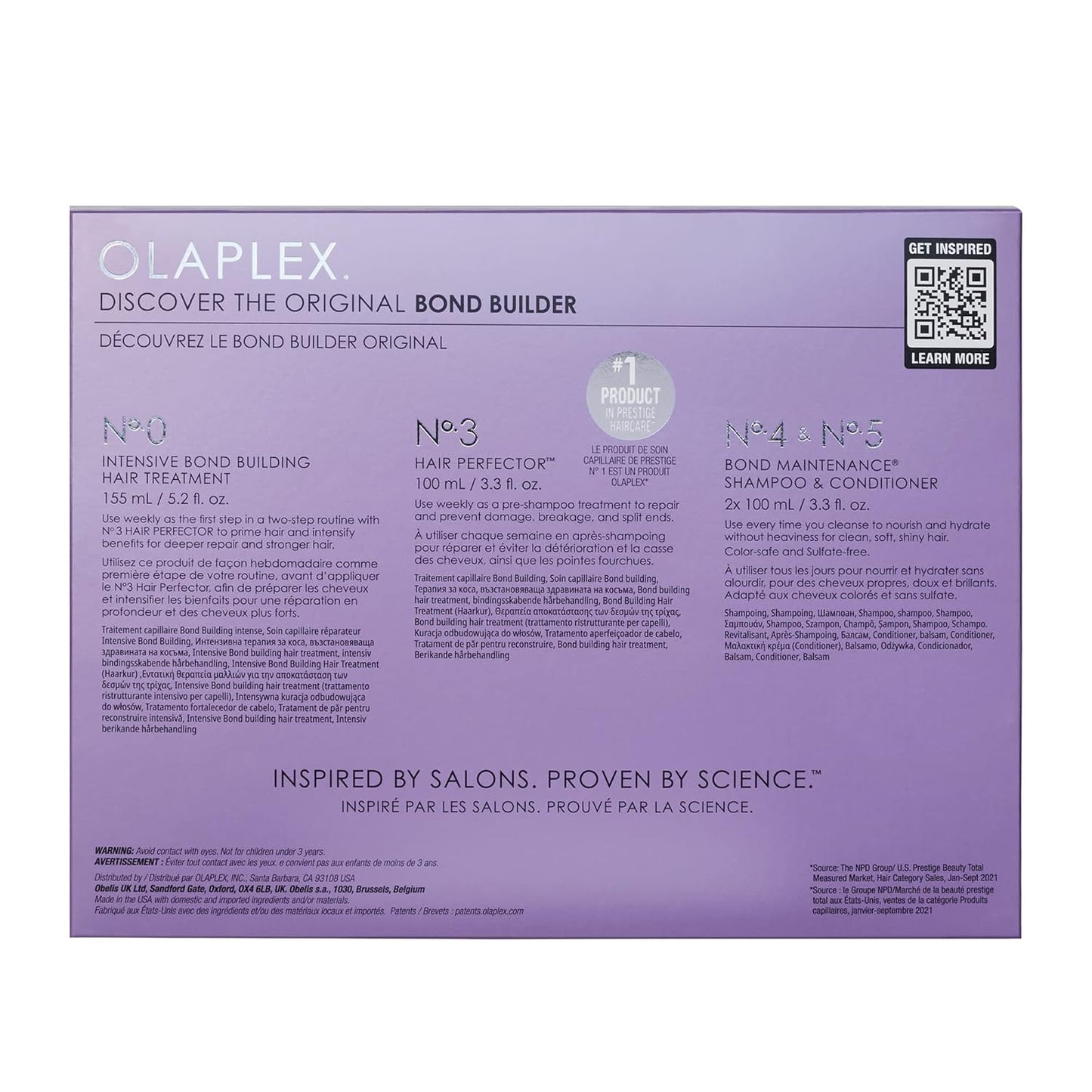 Olaplex Hair Repair Treatment Kit - No. 0, 3, 4 & 5
