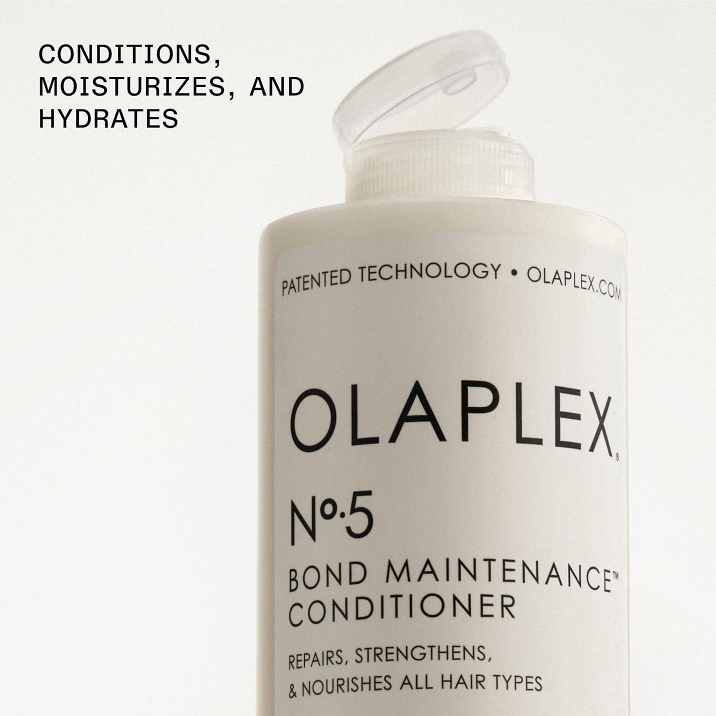 Olaplex No. 5 Bond Maintenance Conditioner, Repairs, Strengthens, & Nourishes All Hair Types, Leaving Hair Feeling Soft & Adds Shine, 250ml