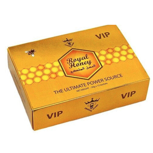 3x Royal honey Kingdom honey 12 satchets