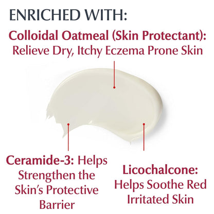 Eucerin Eczema Relief Cream, Body Lotion, Moisturizing Eczema Cream with Colloidal Oatmeal 226 g