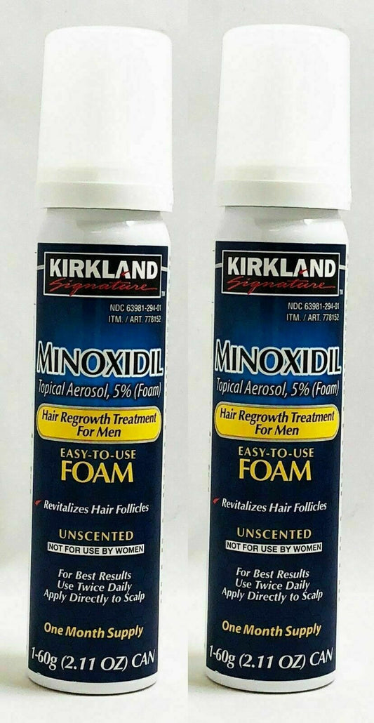 2 Months Kirkland Foam For Men